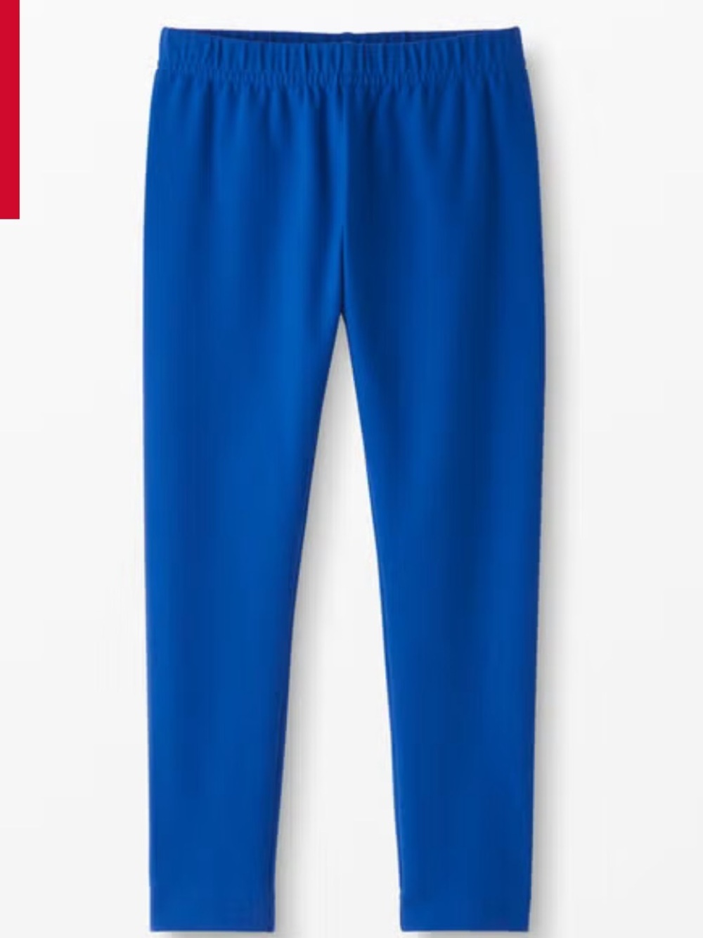 EUC Hanna Andersson Bright Blue Girls' Stretch Leggings